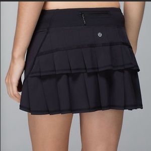 Lululemon Pacemaker Ruffle Tennis Skirt